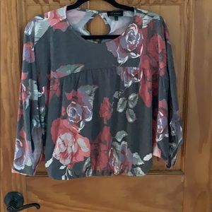 Lucky Brand Flowered Top